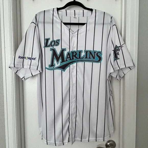 MLB • Los Marlins Classic Baseball Jersey - Adult Size XL - Collector’s Item - Picture 11 of 11